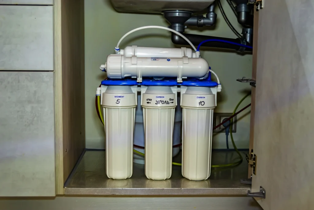 home filtration system to filter out impurities like arsenic